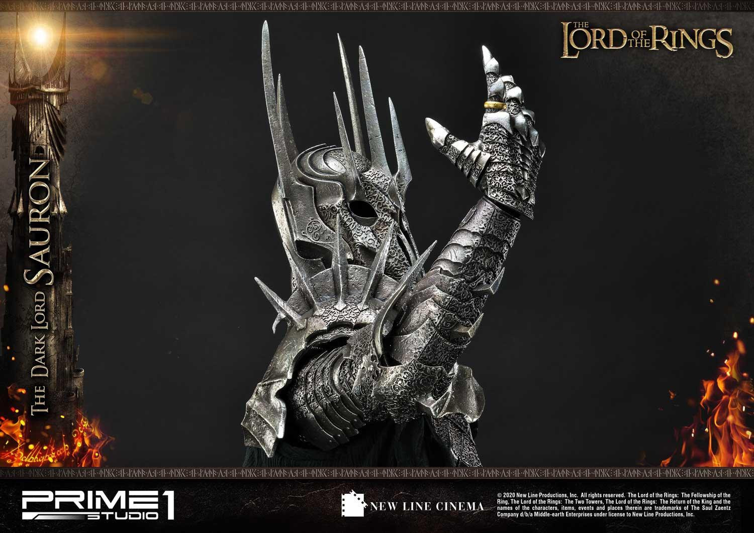 The Lord of the Rings: The Fellowship of the Ring - Sauron - Premium Masterline  (PMLOTR-01) - 1/4 (Prime 1 Studio) photo 17