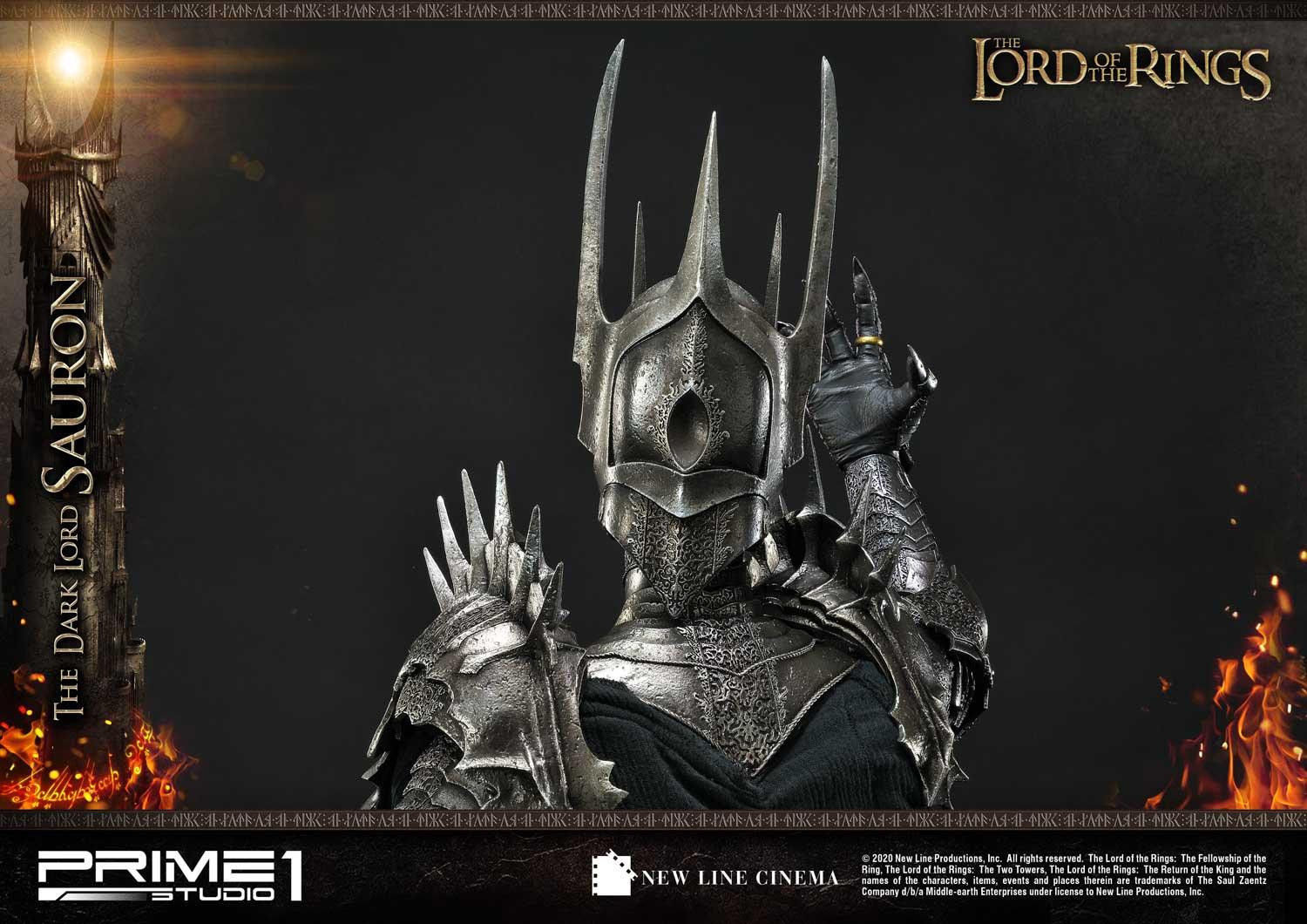 The Lord of the Rings: The Fellowship of the Ring - Sauron - Premium Masterline  (PMLOTR-01) - 1/4 (Prime 1 Studio) photo 18