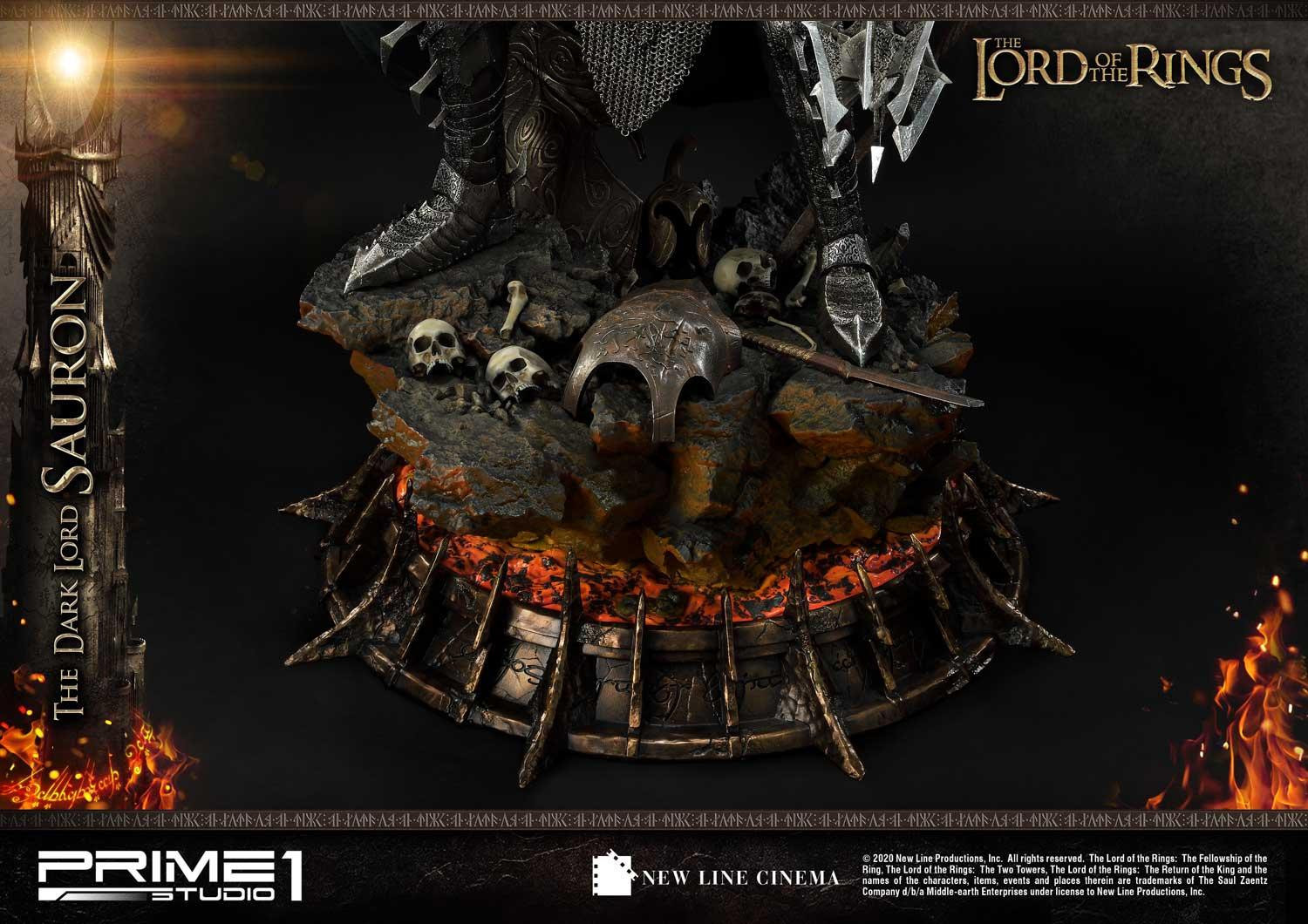 The Lord of the Rings: The Fellowship of the Ring - Sauron - Premium Masterline  (PMLOTR-01) - 1/4 (Prime 1 Studio) photo 20
