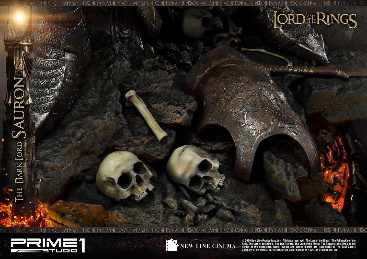 The Lord of the Rings: The Fellowship of the Ring - Sauron - Premium Masterline  (PMLOTR-01) - 1/4 (Prime 1 Studio) photo 21