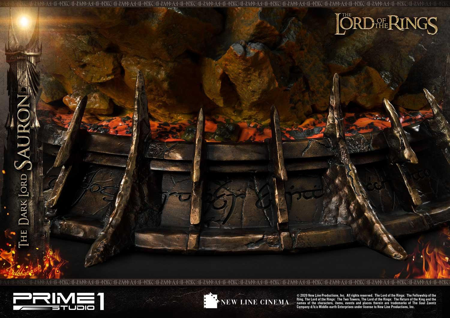The Lord of the Rings: The Fellowship of the Ring - Sauron - Premium Masterline  (PMLOTR-01) - 1/4 (Prime 1 Studio) photo 23