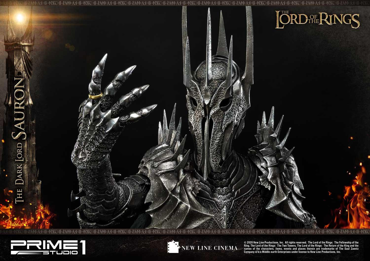 The Lord of the Rings: The Fellowship of the Ring - Sauron - Premium Masterline  (PMLOTR-01) - 1/4 (Prime 1 Studio) photo 24