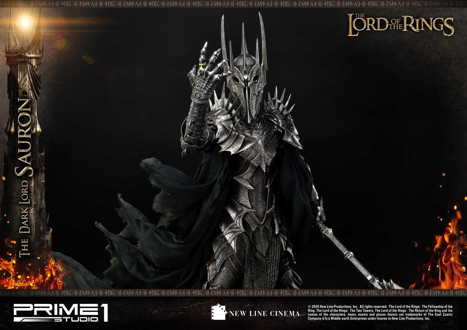 The Lord of the Rings: The Fellowship of the Ring - Sauron - Premium Masterline  (PMLOTR-01) - 1/4 (Prime 1 Studio) photo 28