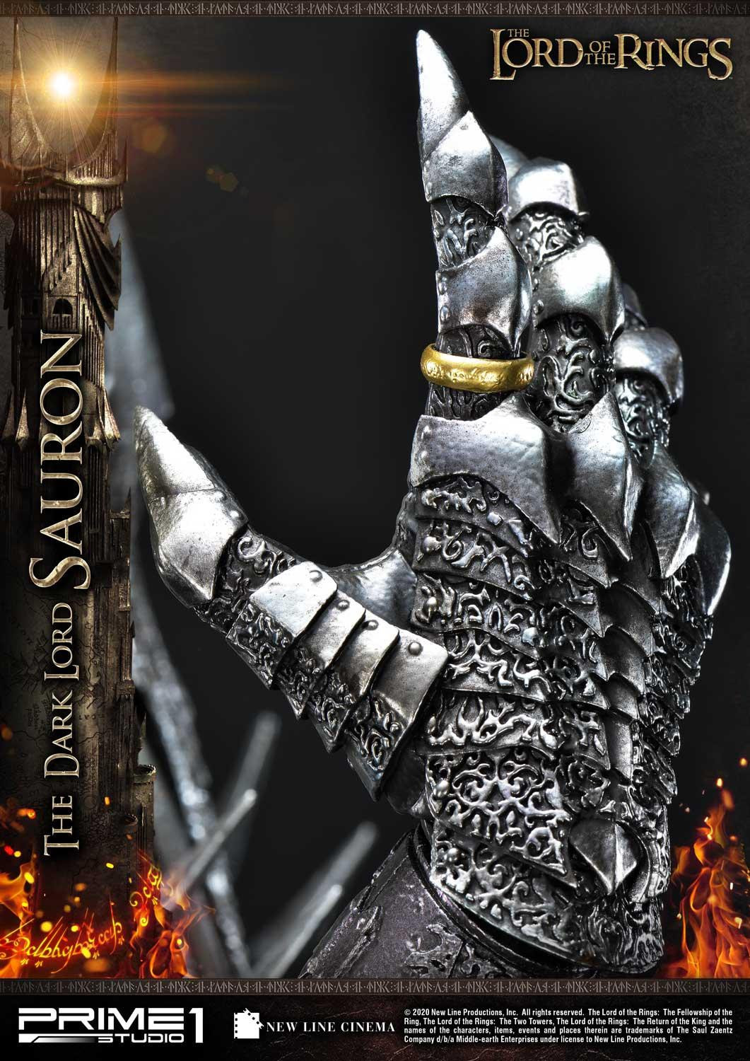 The Lord of the Rings: The Fellowship of the Ring - Sauron - Premium Masterline  (PMLOTR-01) - 1/4 (Prime 1 Studio) photo 38
