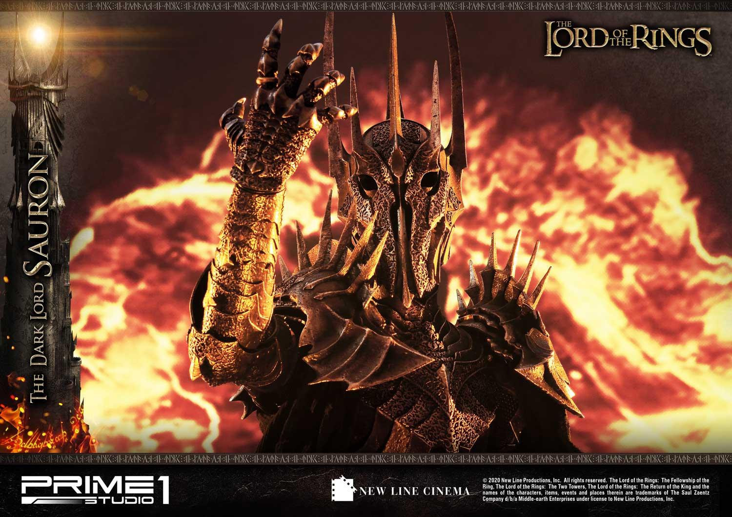 The Lord of the Rings: The Fellowship of the Ring - Sauron - Premium Masterline  (PMLOTR-01) - 1/4 (Prime 1 Studio) photo 39
