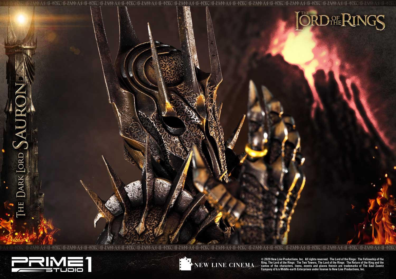 The Lord of the Rings: The Fellowship of the Ring - Sauron - Premium Masterline  (PMLOTR-01) - 1/4 (Prime 1 Studio) photo 42