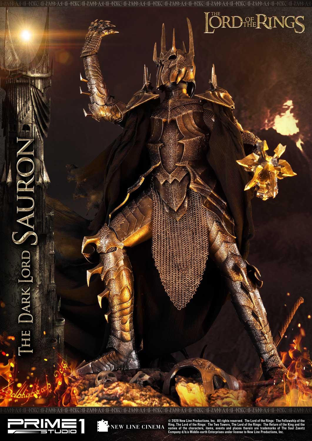 The Lord of the Rings: The Fellowship of the Ring - Sauron - Premium Masterline  (PMLOTR-01) - 1/4 (Prime 1 Studio) photo 48