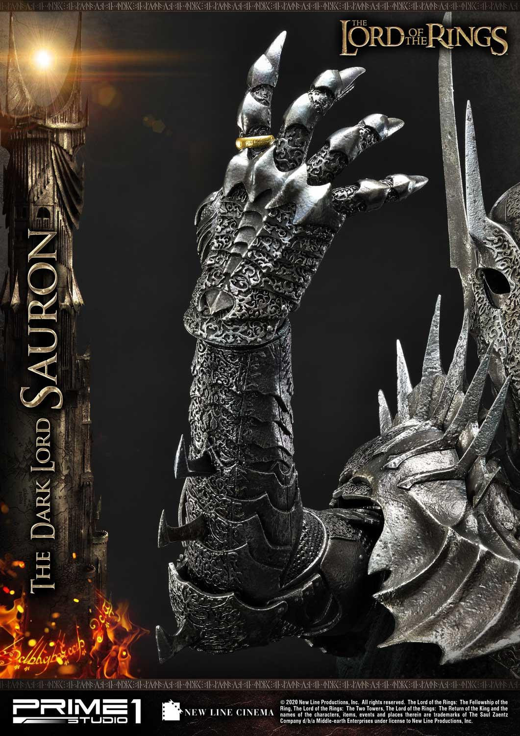 The Lord of the Rings: The Fellowship of the Ring - Sauron - Premium Masterline  (PMLOTR-01) - 1/4 (Prime 1 Studio) photo 55