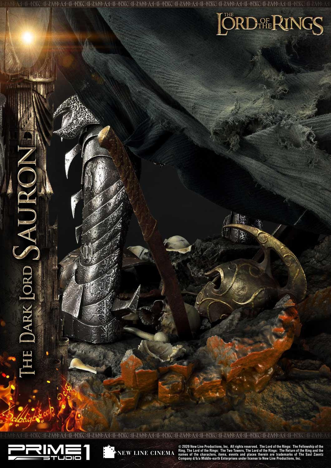 The Lord of the Rings: The Fellowship of the Ring - Sauron - Premium Masterline  (PMLOTR-01) - 1/4 (Prime 1 Studio) photo 59