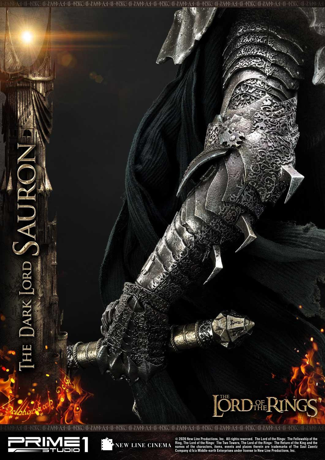 The Lord of the Rings: The Fellowship of the Ring - Sauron - Premium Masterline  (PMLOTR-01) - 1/4 (Prime 1 Studio) photo 60