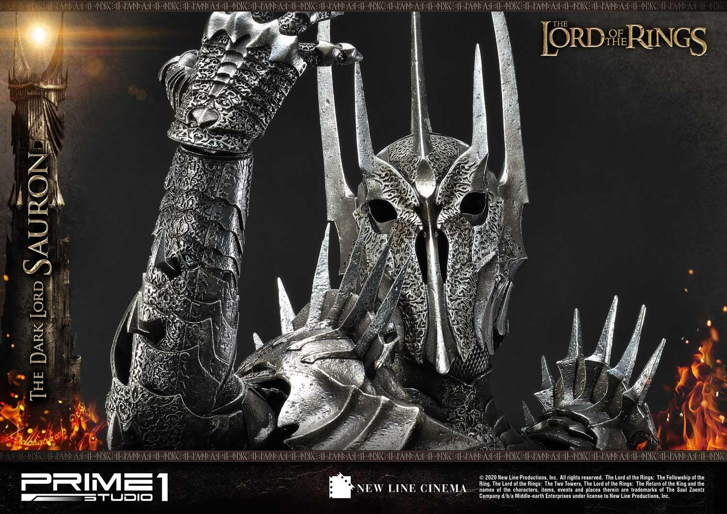 The Lord of the Rings: The Fellowship of the Ring - Sauron - Premium Masterline  (PMLOTR-01EX) - 1/4 - EX Version (Prime 1 Studio) photo 6