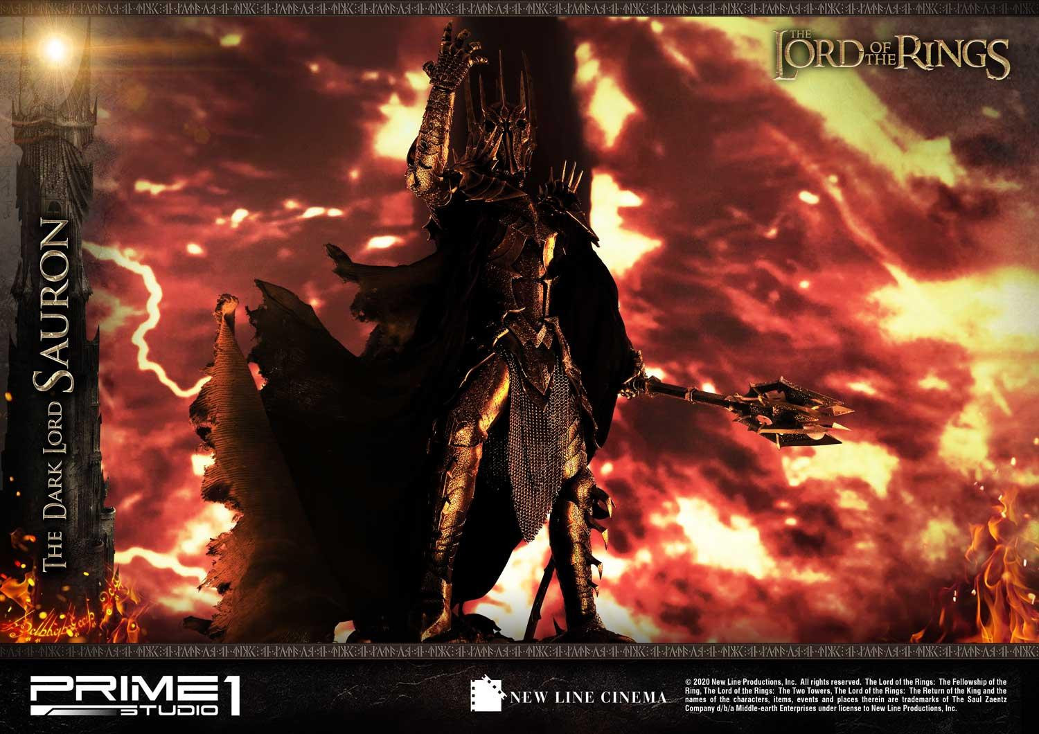 The Lord of the Rings: The Fellowship of the Ring - Sauron - Premium Masterline  (PMLOTR-01EX) - 1/4 - EX Version (Prime 1 Studio) photo 10