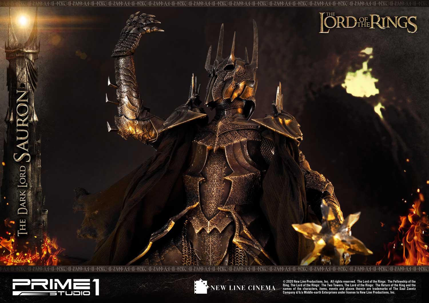 The Lord of the Rings: The Fellowship of the Ring - Sauron - Premium Masterline  (PMLOTR-01EX) - 1/4 - EX Version (Prime 1 Studio) photo 11