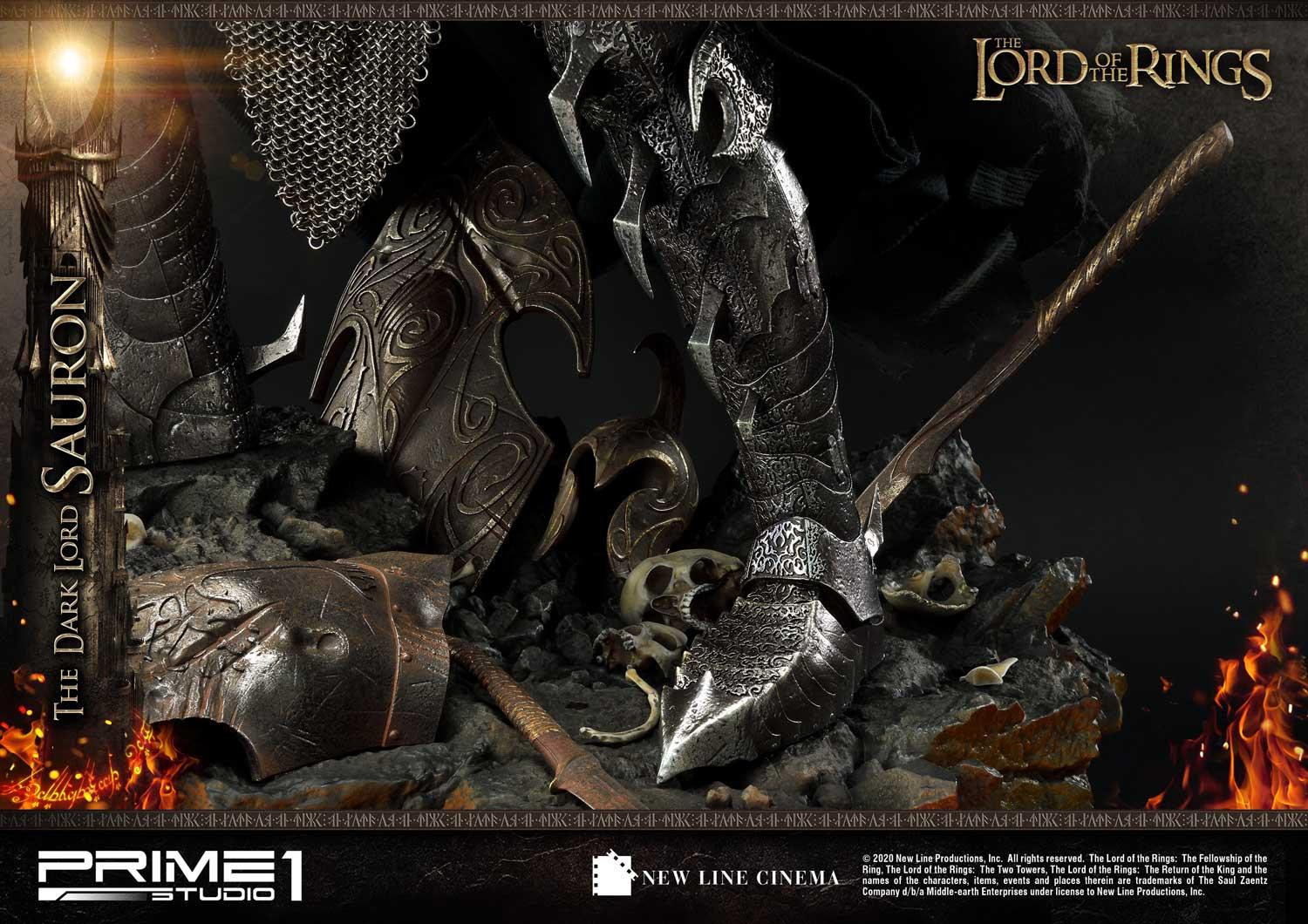 The Lord of the Rings: The Fellowship of the Ring - Sauron - Premium Masterline  (PMLOTR-01EX) - 1/4 - EX Version (Prime 1 Studio) photo 23