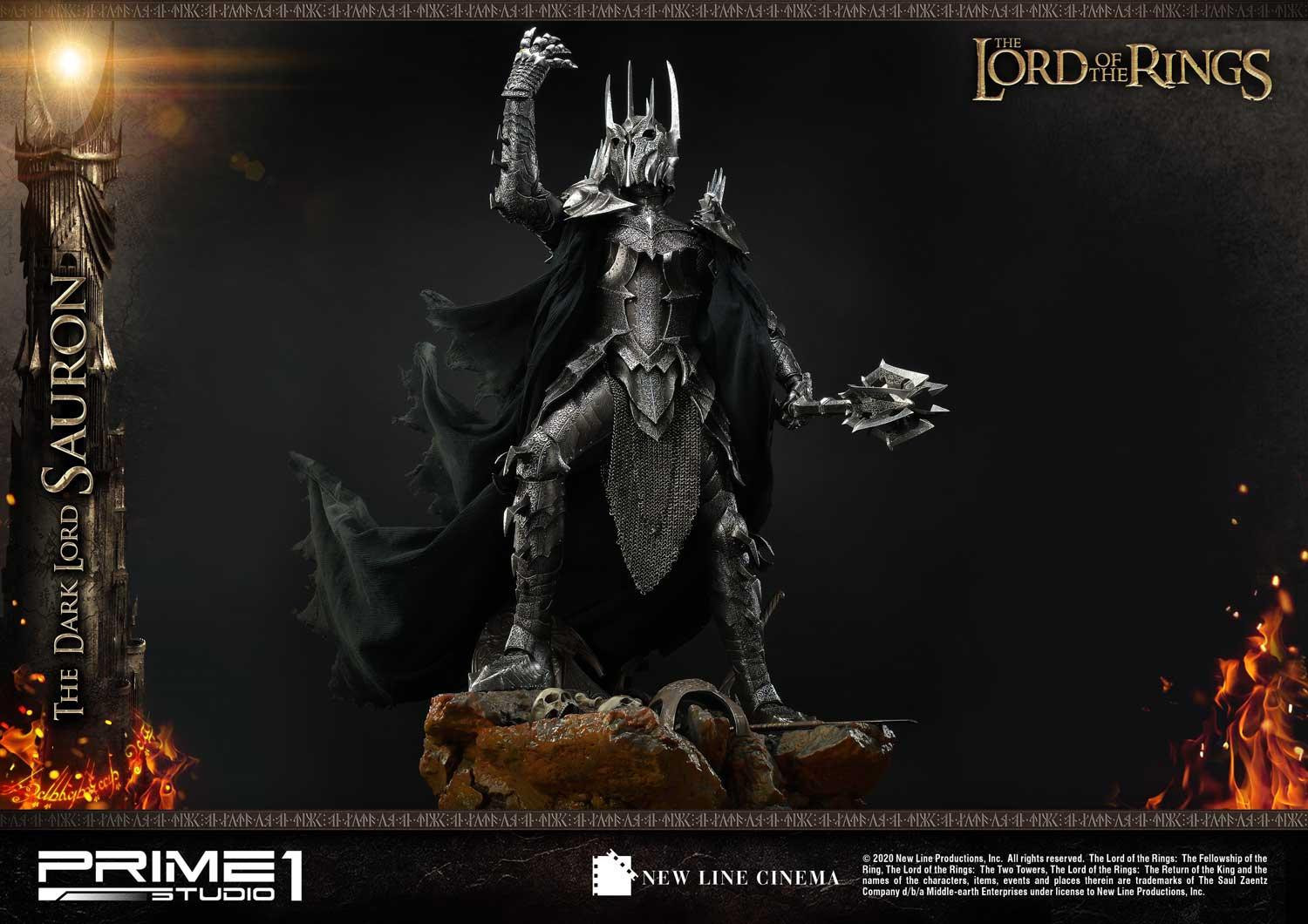 The Lord of the Rings: The Fellowship of the Ring - Sauron - Premium Masterline  (PMLOTR-01EX) - 1/4 - EX Version (Prime 1 Studio) photo 26