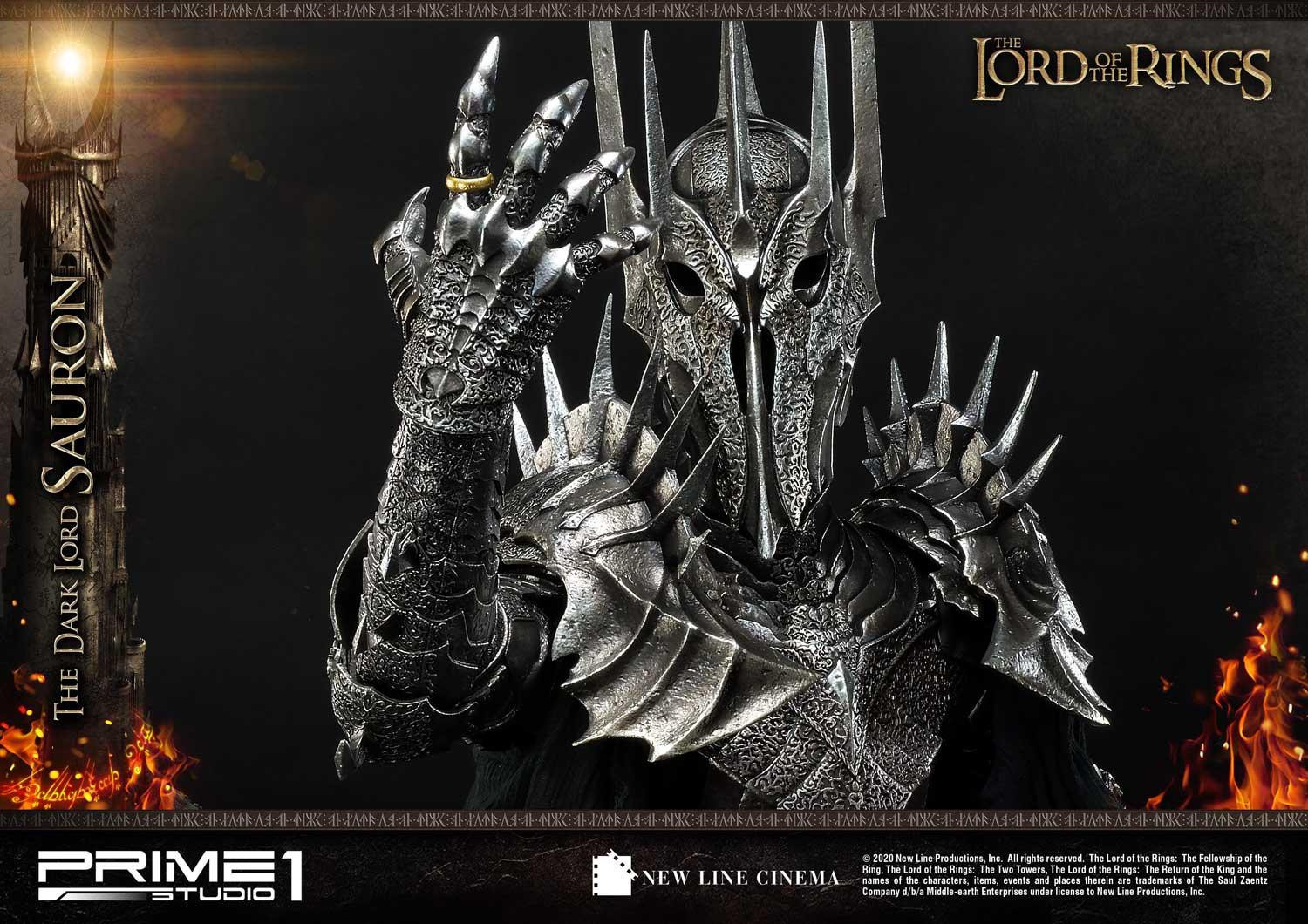 The Lord of the Rings: The Fellowship of the Ring - Sauron - Premium Masterline  (PMLOTR-01EX) - 1/4 - EX Version (Prime 1 Studio) photo 28
