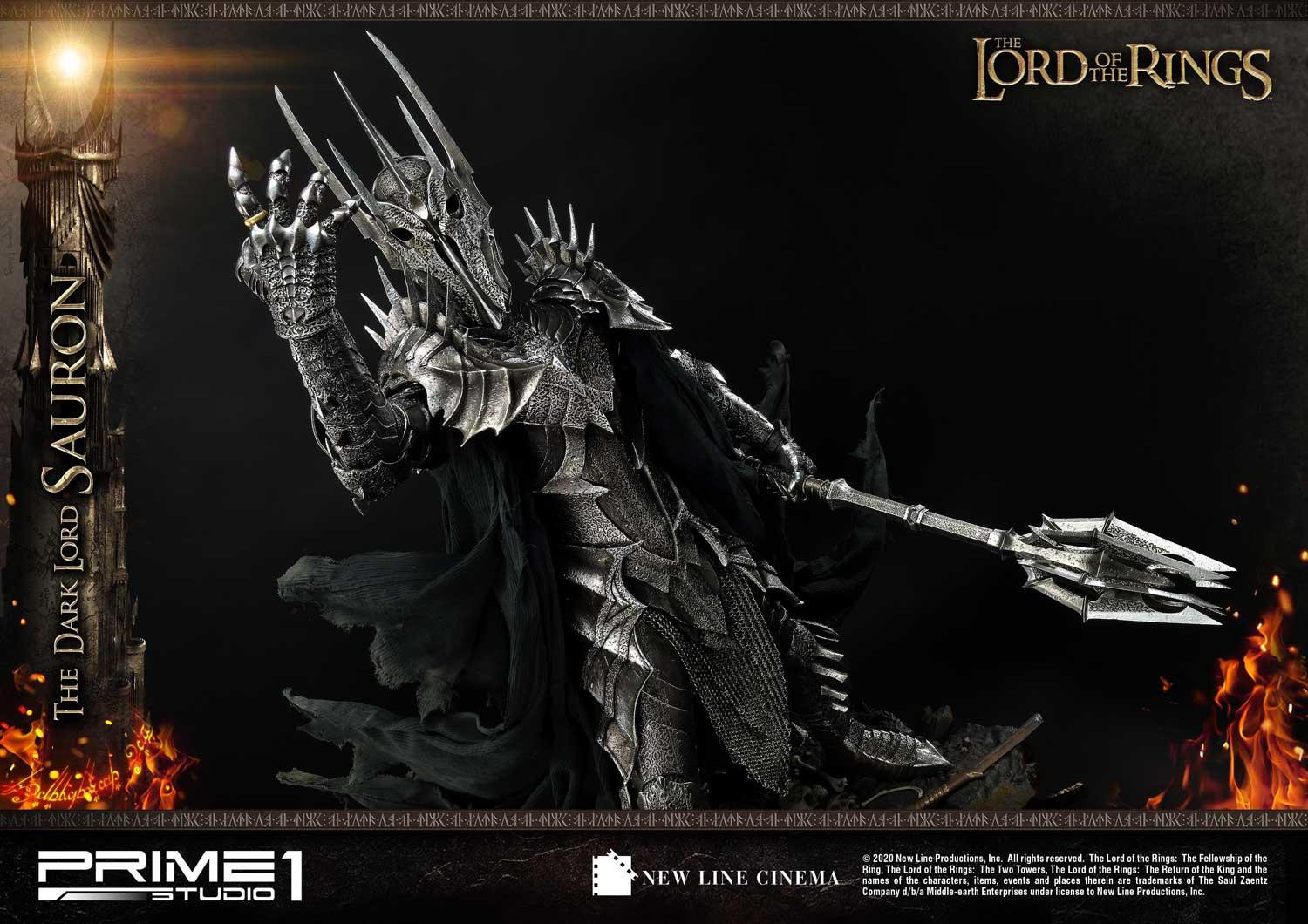 The Lord of the Rings: The Fellowship of the Ring - Sauron - Premium Masterline  (PMLOTR-01EX) - 1/4 - EX Version (Prime 1 Studio) photo 30