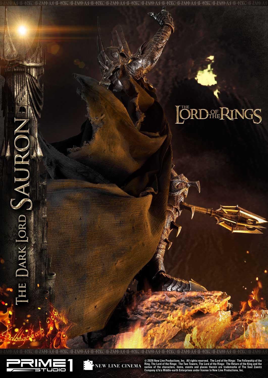 The Lord of the Rings: The Fellowship of the Ring - Sauron - Premium Masterline  (PMLOTR-01EX) - 1/4 - EX Version (Prime 1 Studio) photo 32