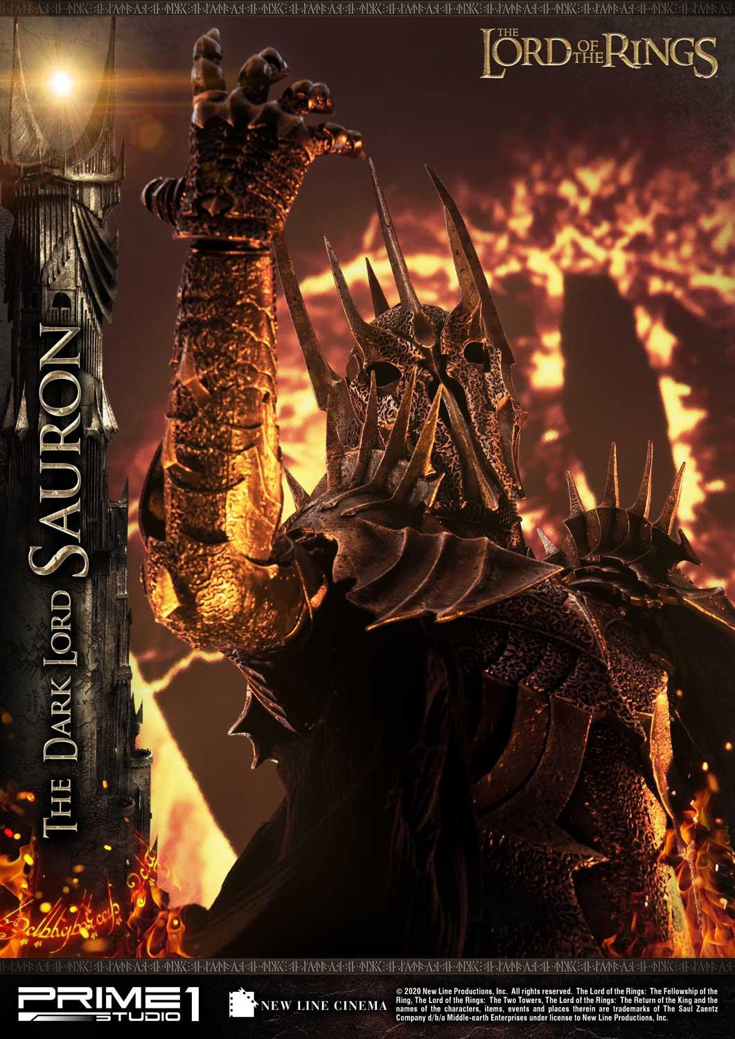 The Lord of the Rings: The Fellowship of the Ring - Sauron - Premium Masterline  (PMLOTR-01EX) - 1/4 - EX Version (Prime 1 Studio) photo 49
