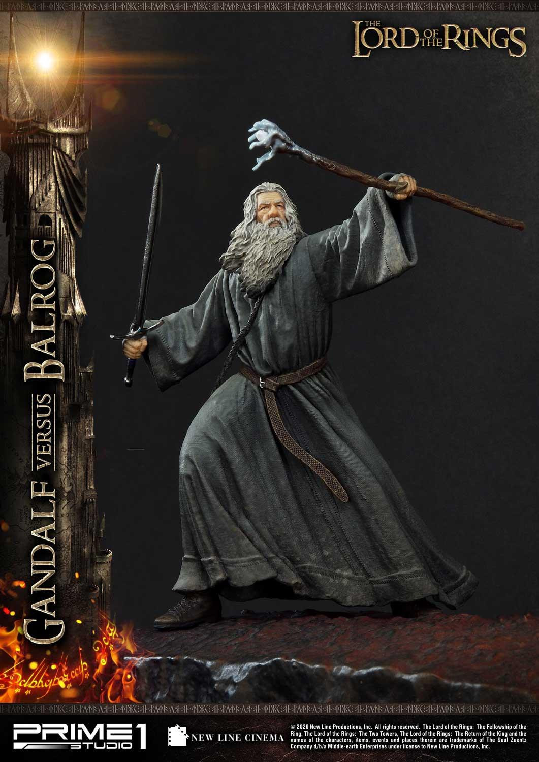 The Lord of the Rings: The Fellowship of the Ring - Balrog - Gandalf - Diorama - Premium Masterline  (PMLOTR-02) (Prime 1 Studio) photo 34
