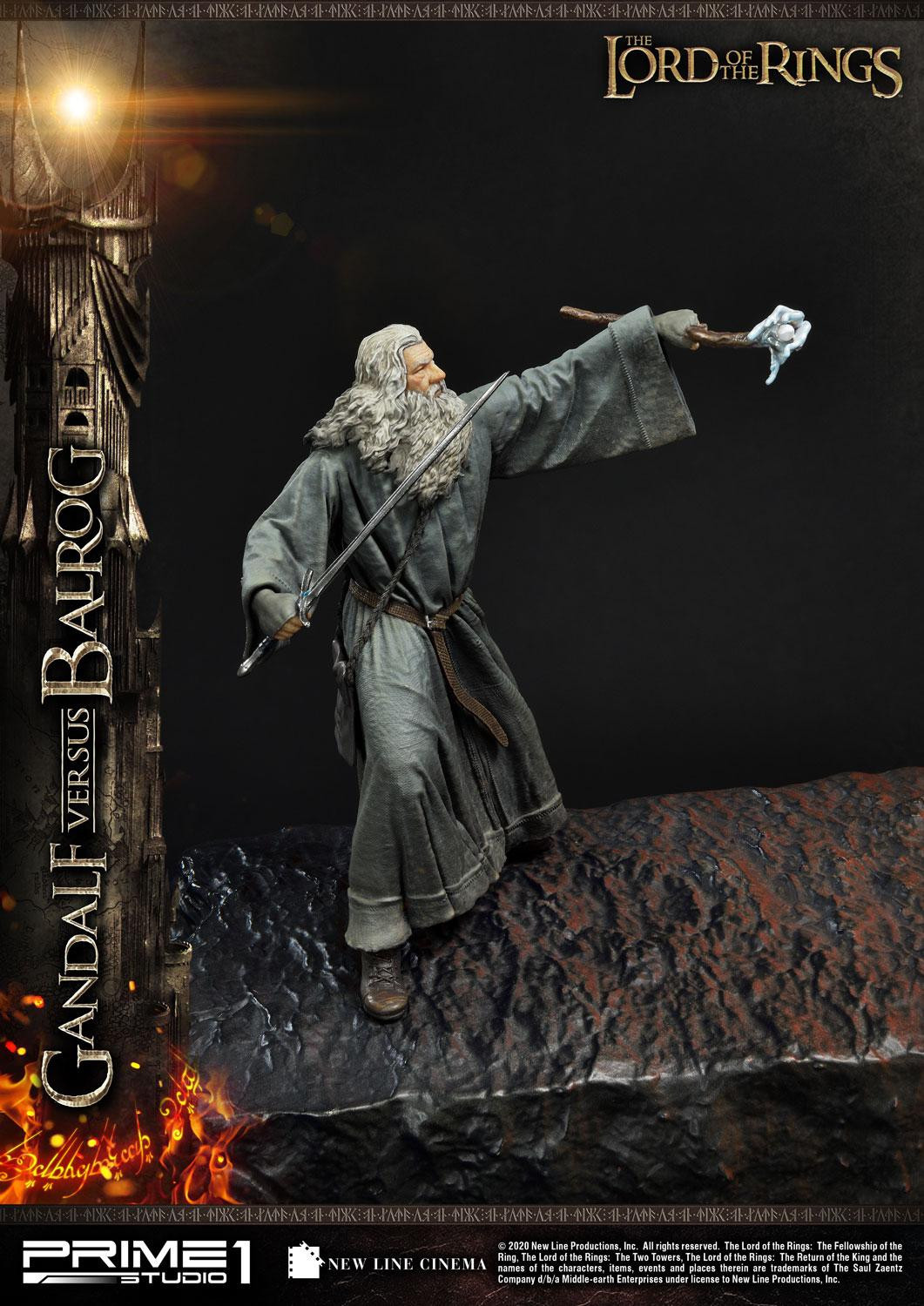 The Lord of the Rings: The Fellowship of the Ring - Balrog - Gandalf - Diorama - Premium Masterline  (PMLOTR-02) (Prime 1 Studio) photo 56