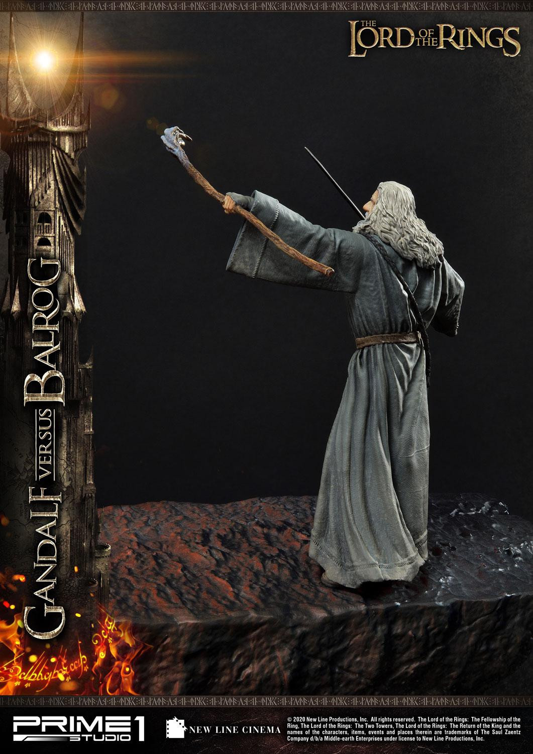 The Lord of the Rings: The Fellowship of the Ring - Balrog - Gandalf - Diorama - Premium Masterline  (PMLOTR-02) (Prime 1 Studio) photo 57