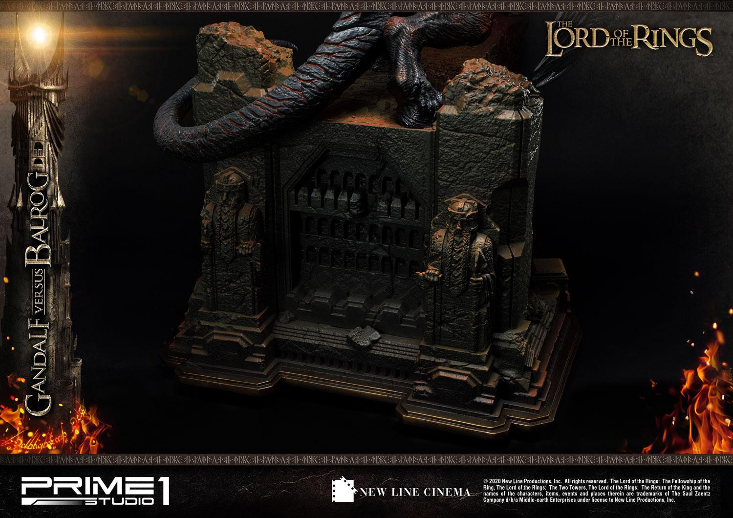 The Lord of the Rings: The Fellowship of the Ring - Balrog - Gandalf - Diorama - Premium Masterline  (PMLOTR-02EX) - EX Version (Prime 1 Studio) photo 3