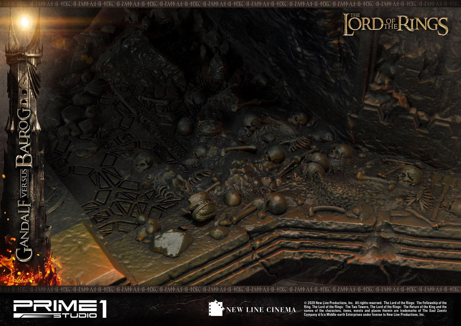 The Lord of the Rings: The Fellowship of the Ring - Balrog - Gandalf - Diorama - Premium Masterline  (PMLOTR-02EX) - EX Version (Prime 1 Studio) photo 7