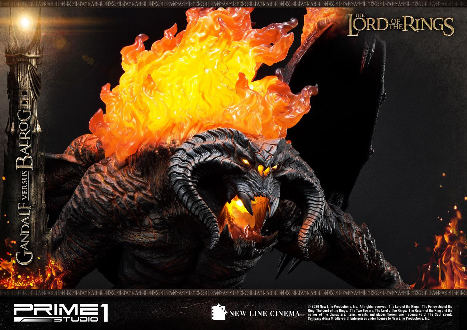 The Lord of the Rings: The Fellowship of the Ring - Balrog - Gandalf - Diorama - Premium Masterline  (PMLOTR-02EX) - EX Version (Prime 1 Studio) photo 11