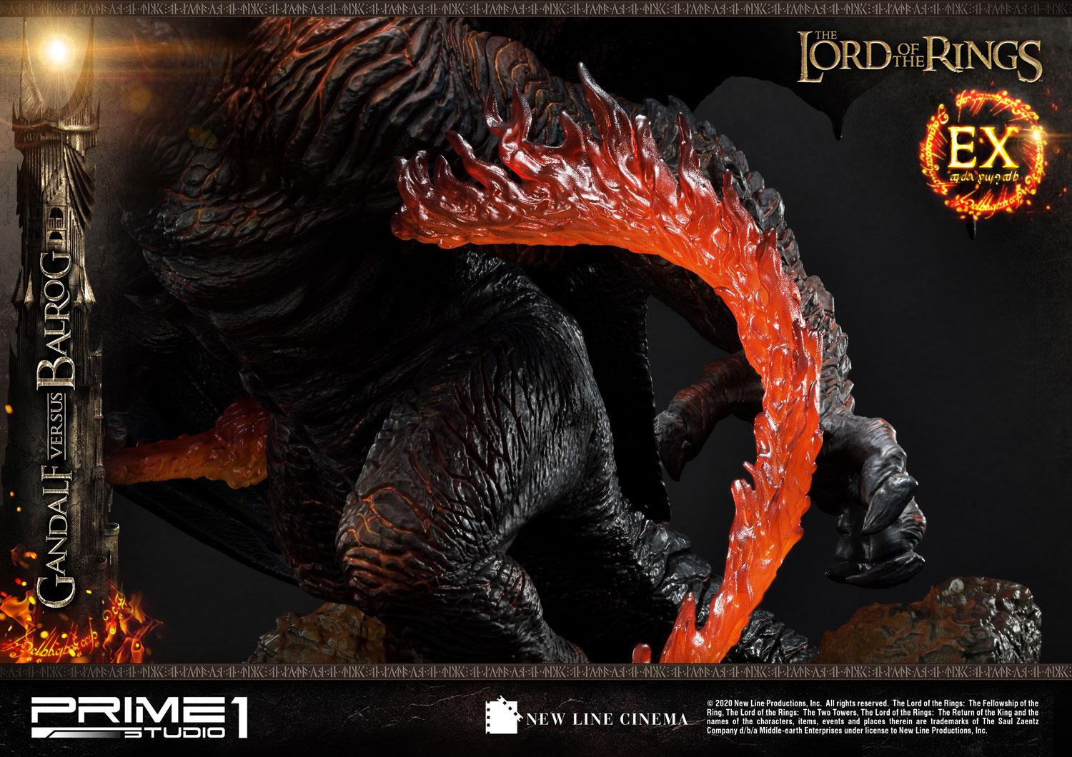 The Lord of the Rings: The Fellowship of the Ring - Balrog - Gandalf - Diorama - Premium Masterline  (PMLOTR-02EX) - EX Version (Prime 1 Studio) photo 22
