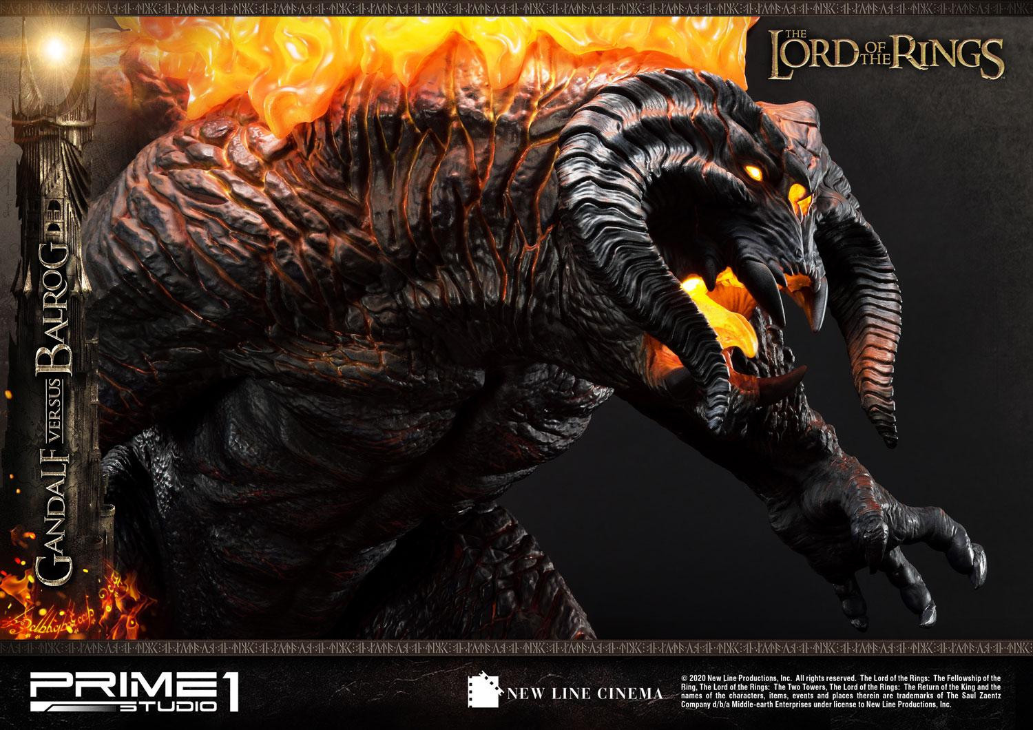 The Lord of the Rings: The Fellowship of the Ring - Balrog - Gandalf - Diorama - Premium Masterline  (PMLOTR-02EX) - EX Version (Prime 1 Studio) photo 33
