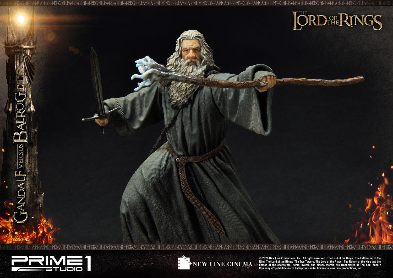 The Lord of the Rings: The Fellowship of the Ring - Balrog - Gandalf - Diorama - Premium Masterline  (PMLOTR-02EX) - EX Version (Prime 1 Studio) photo 34