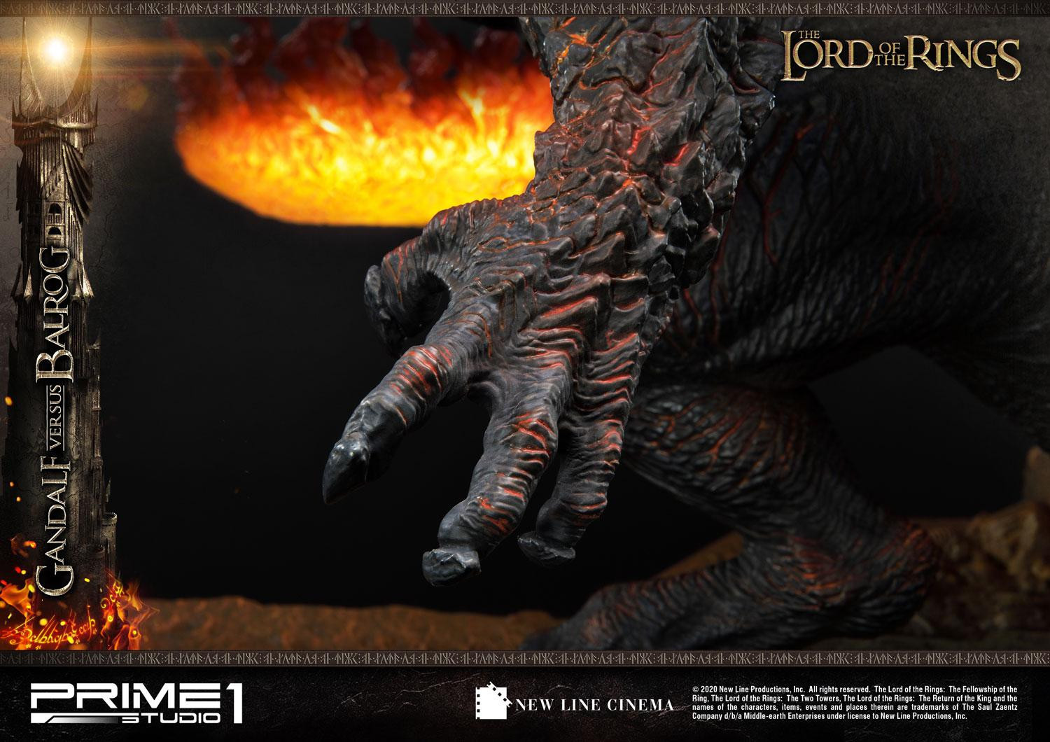 The Lord of the Rings: The Fellowship of the Ring - Balrog - Gandalf - Diorama - Premium Masterline  (PMLOTR-02EX) - EX Version (Prime 1 Studio) photo 35