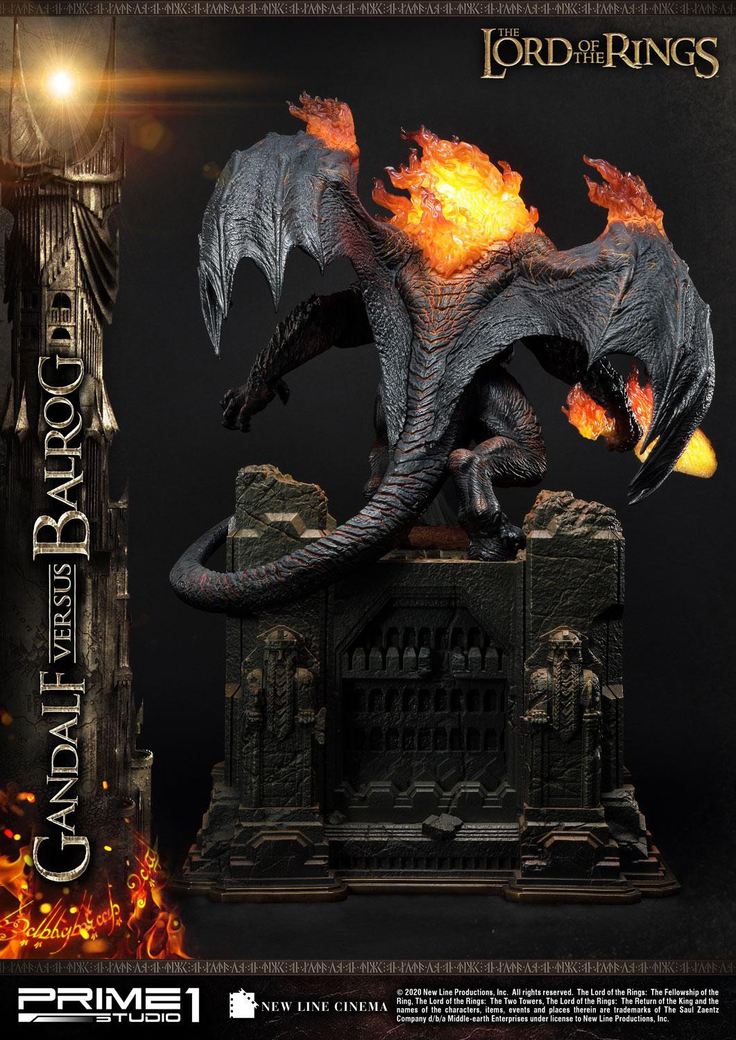 The Lord of the Rings: The Fellowship of the Ring - Balrog - Gandalf - Diorama - Premium Masterline  (PMLOTR-02EX) - EX Version (Prime 1 Studio) photo 37