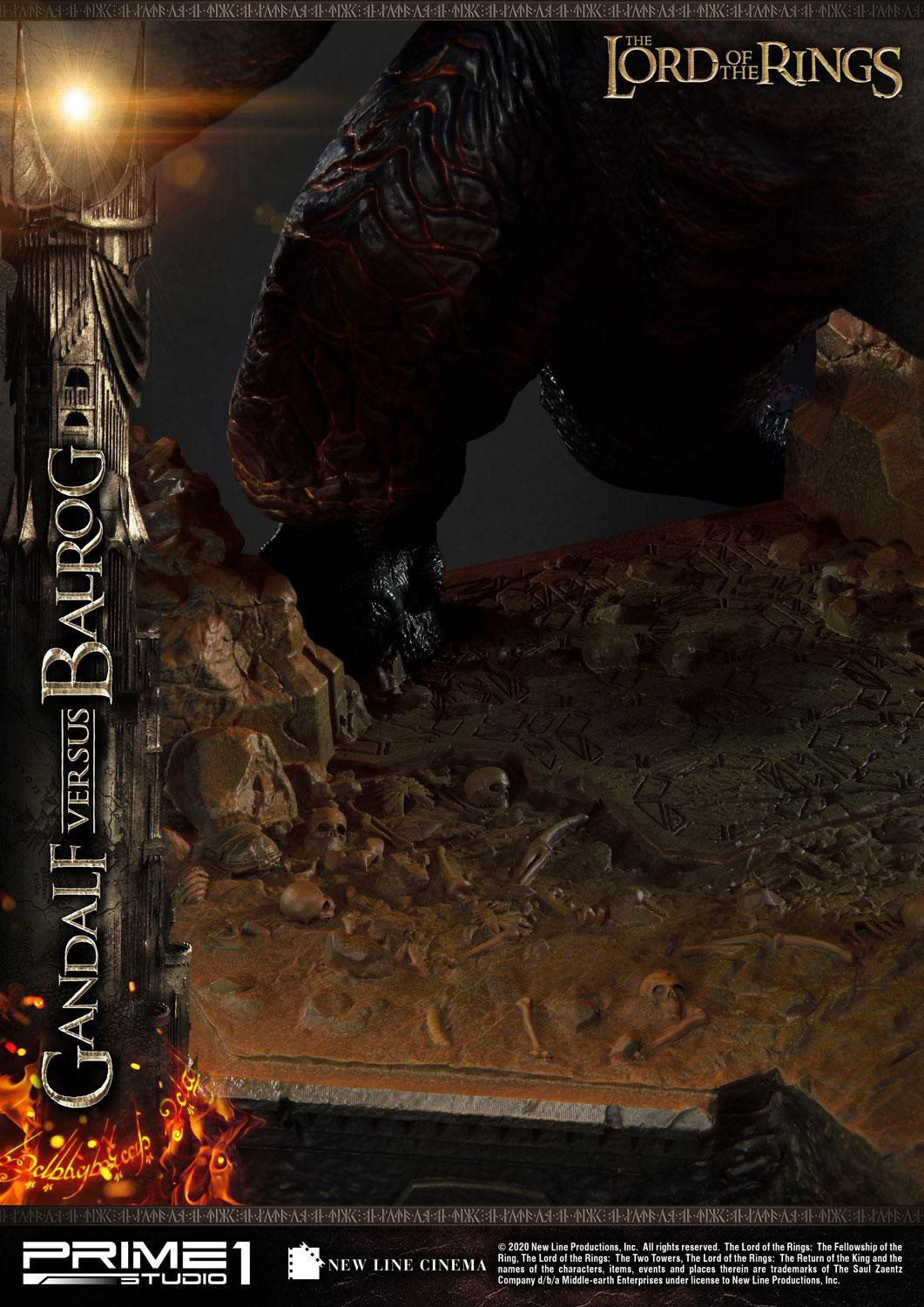 The Lord of the Rings: The Fellowship of the Ring - Balrog - Gandalf - Diorama - Premium Masterline  (PMLOTR-02EX) - EX Version (Prime 1 Studio) photo 59