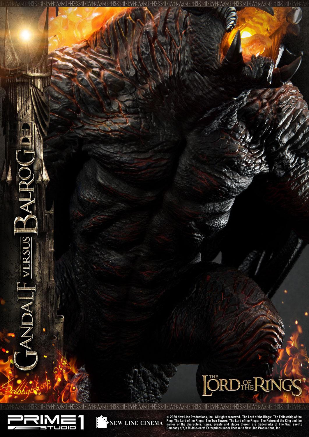 The Lord of the Rings: The Fellowship of the Ring - Balrog - Gandalf - Diorama - Premium Masterline  (PMLOTR-02EX) - EX Version (Prime 1 Studio) photo 60