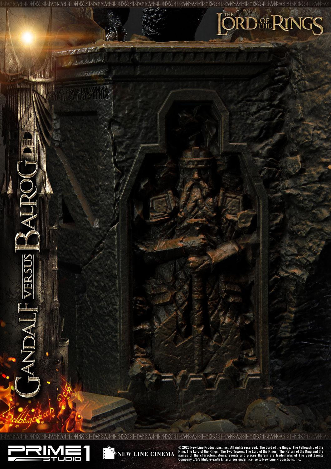 The Lord of the Rings: The Fellowship of the Ring - Balrog - Gandalf - Diorama - Premium Masterline  (PMLOTR-02EX) - EX Version (Prime 1 Studio) photo 62