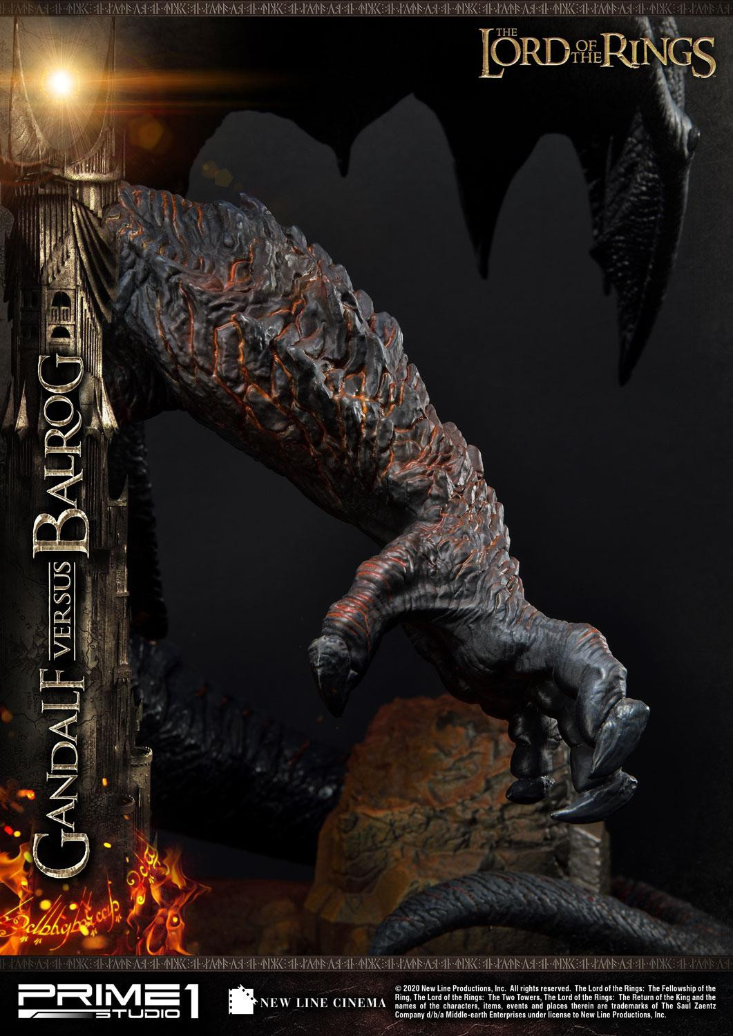 The Lord of the Rings: The Fellowship of the Ring - Balrog - Gandalf - Diorama - Premium Masterline  (PMLOTR-02EX) - EX Version (Prime 1 Studio) photo 68