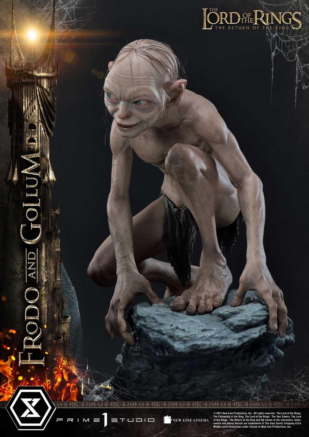 The Lord of the Rings: The Return of the King - Frodo Baggins - Gollum - Premium Masterline (PMLOTR-07S) - 1/4 (Prime 1 Studio) photo 2