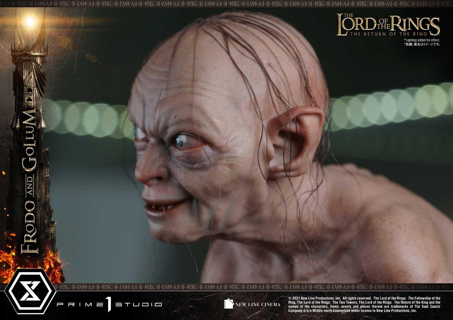 The Lord of the Rings: The Return of the King - Frodo Baggins - Gollum - Premium Masterline (PMLOTR-07S) - 1/4 (Prime 1 Studio) photo 5