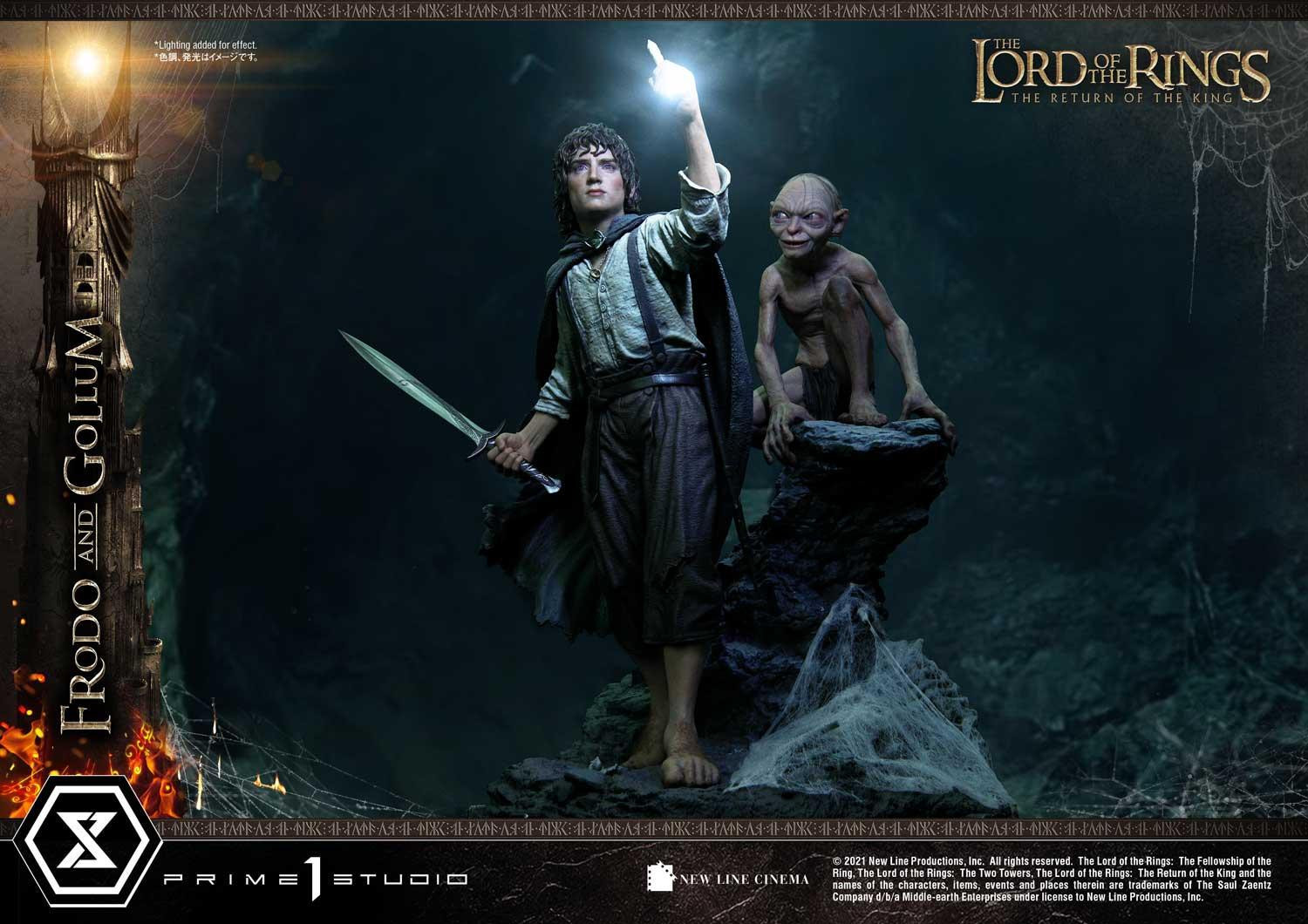 The Lord of the Rings: The Return of the King - Frodo Baggins - Gollum - Premium Masterline (PMLOTR-07S) - 1/4 (Prime 1 Studio) photo 12