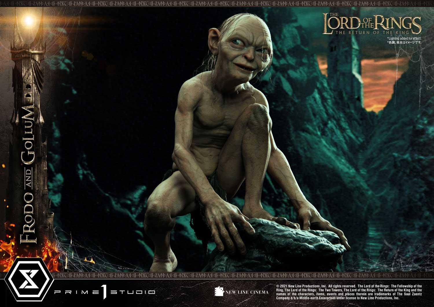 The Lord of the Rings: The Return of the King - Frodo Baggins - Gollum - Premium Masterline (PMLOTR-07S) - 1/4 (Prime 1 Studio) photo 14