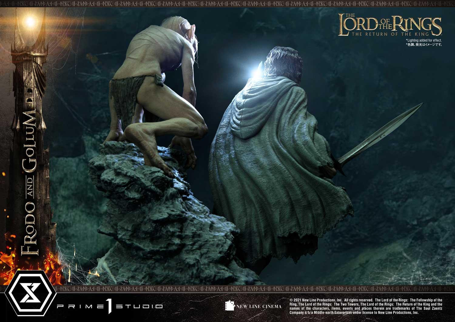 The Lord of the Rings: The Return of the King - Frodo Baggins - Gollum - Premium Masterline (PMLOTR-07S) - 1/4 (Prime 1 Studio) photo 15