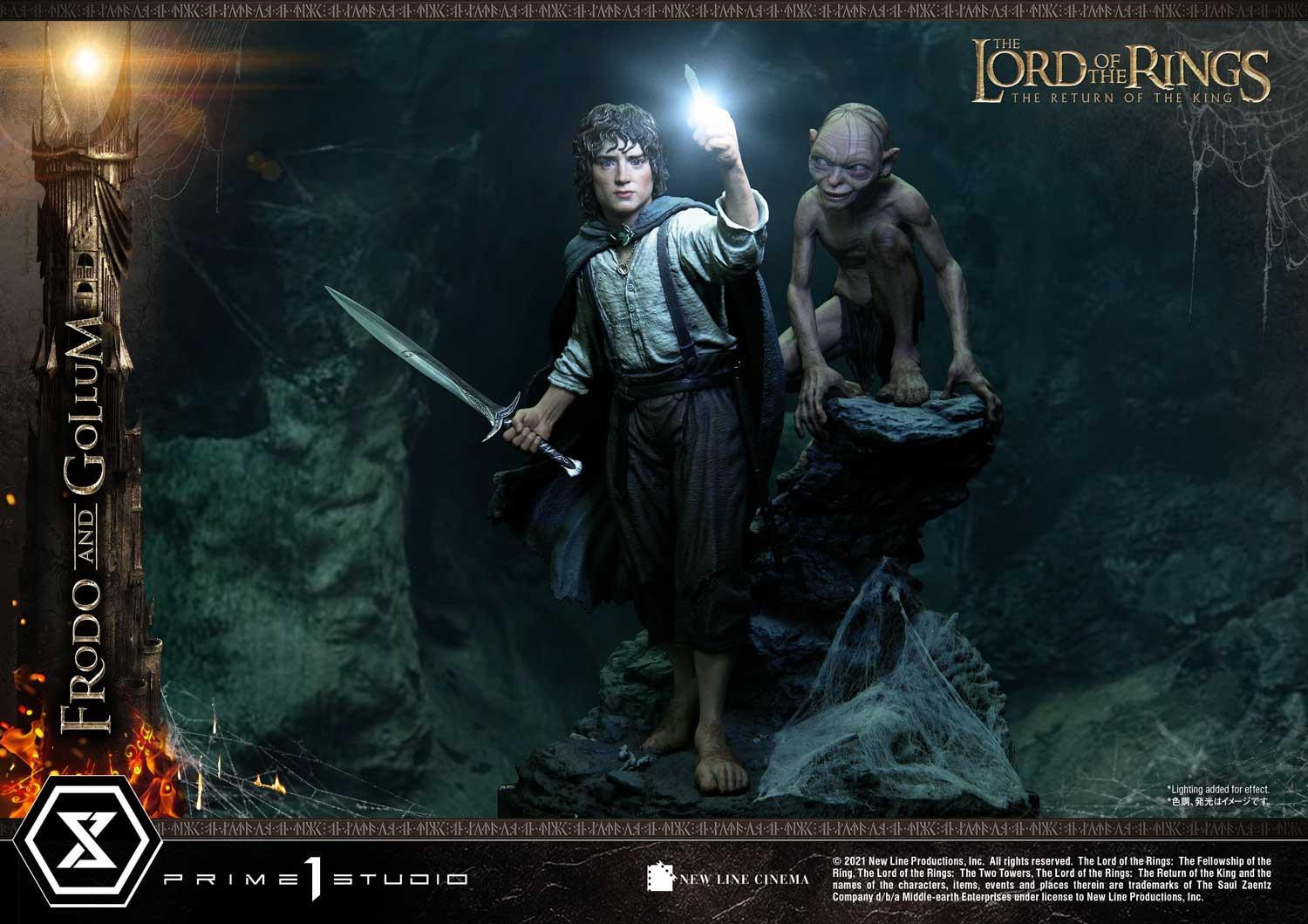 The Lord of the Rings: The Return of the King - Frodo Baggins - Gollum - Premium Masterline (PMLOTR-07S) - 1/4 (Prime 1 Studio) photo 16
