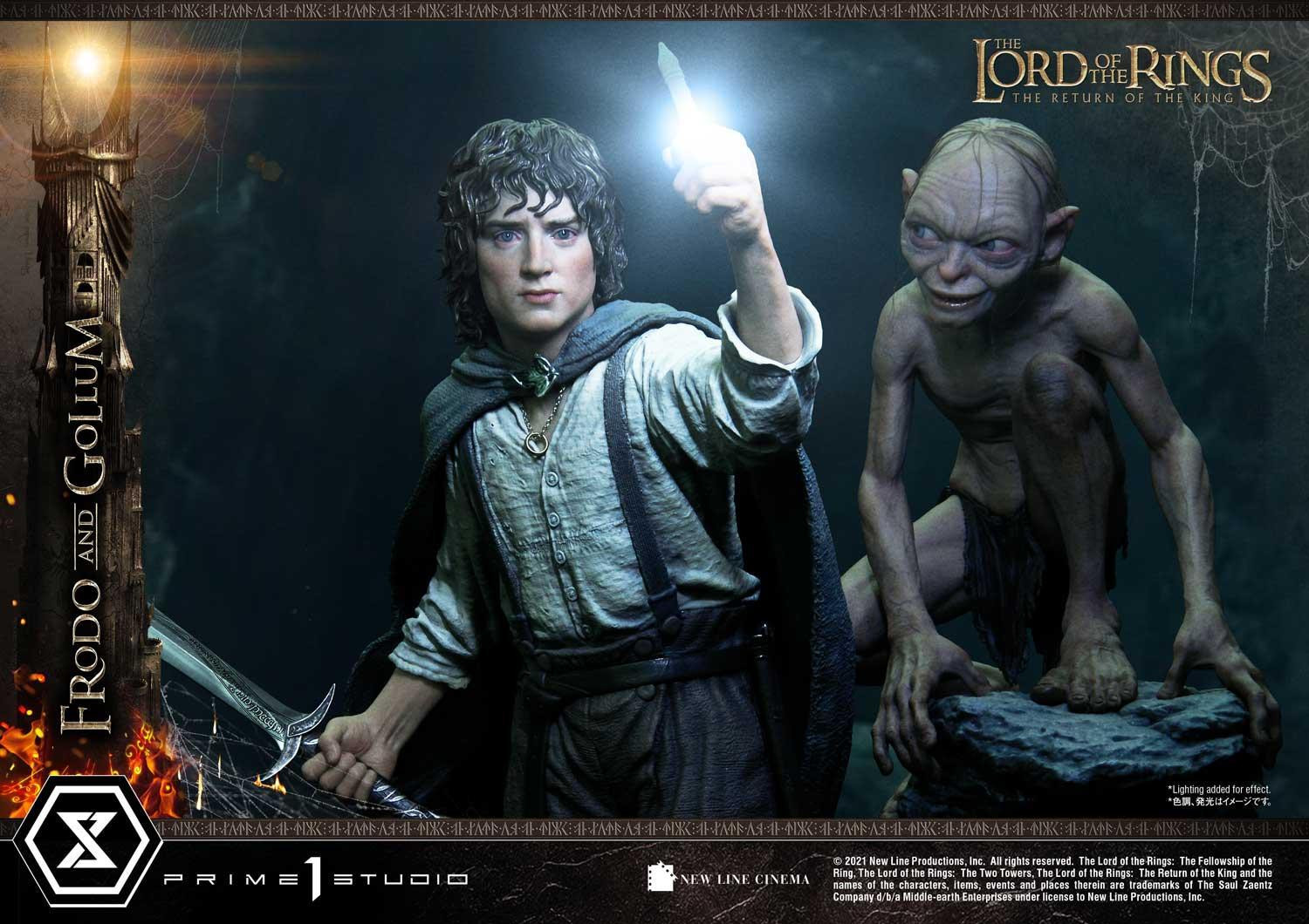 The Lord of the Rings: The Return of the King - Frodo Baggins - Gollum - Premium Masterline (PMLOTR-07S) - 1/4 (Prime 1 Studio) photo 17