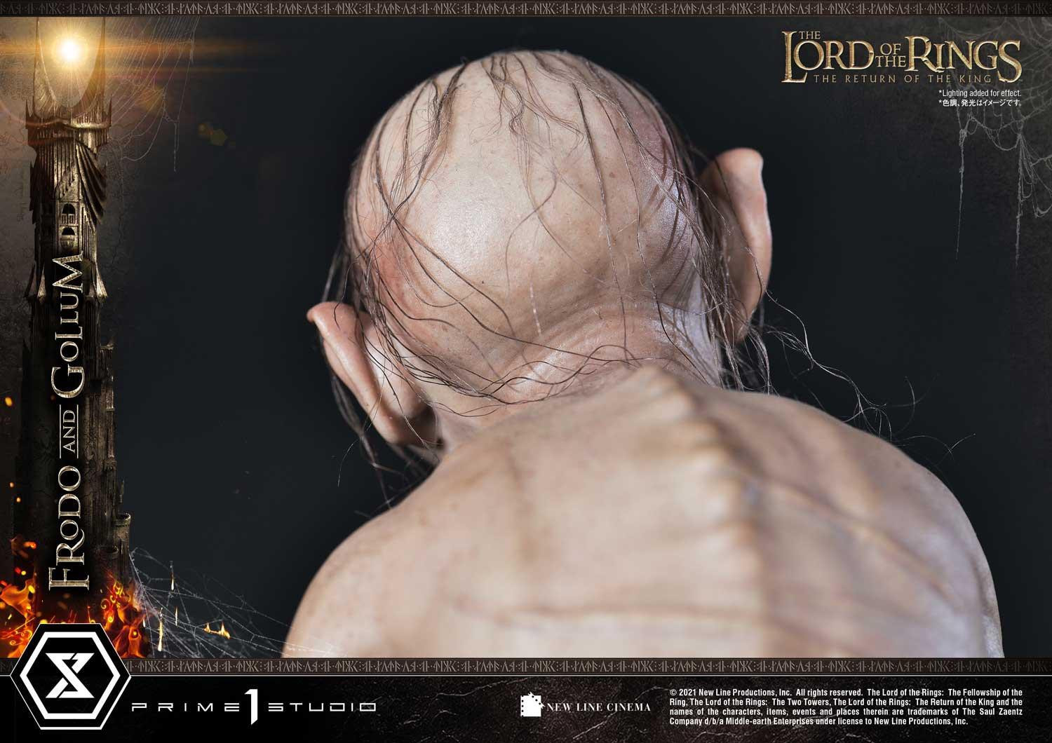 The Lord of the Rings: The Return of the King - Frodo Baggins - Gollum - Premium Masterline (PMLOTR-07S) - 1/4 (Prime 1 Studio) photo 18