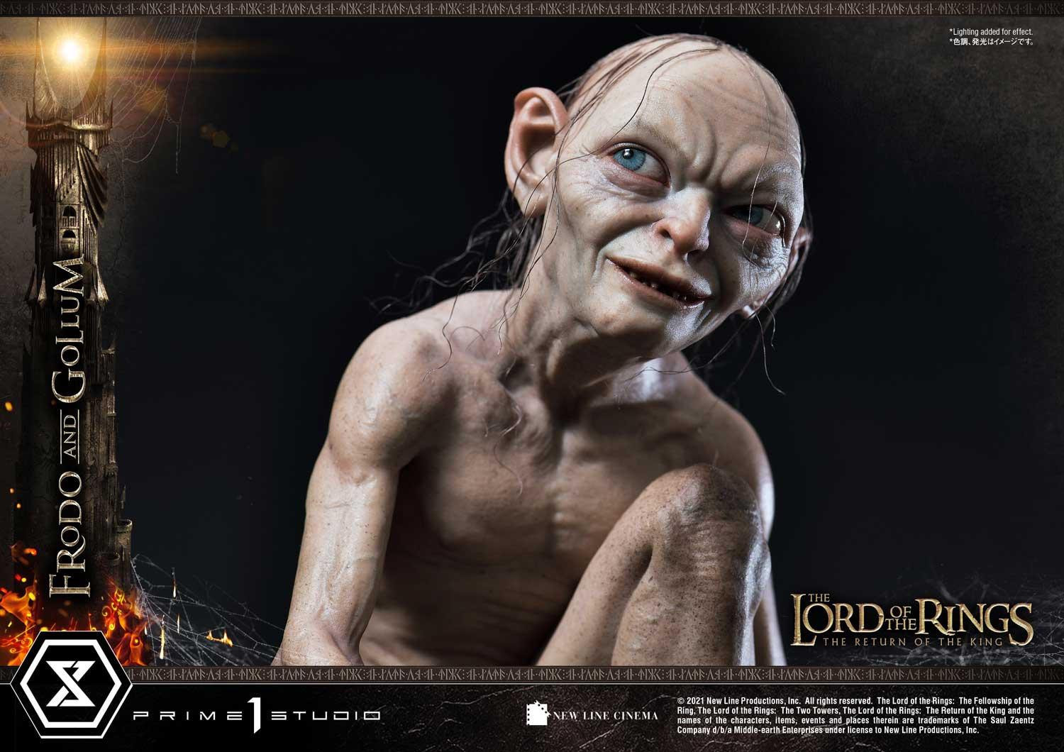 The Lord of the Rings: The Return of the King - Frodo Baggins - Gollum - Premium Masterline (PMLOTR-07S) - 1/4 (Prime 1 Studio) photo 36
