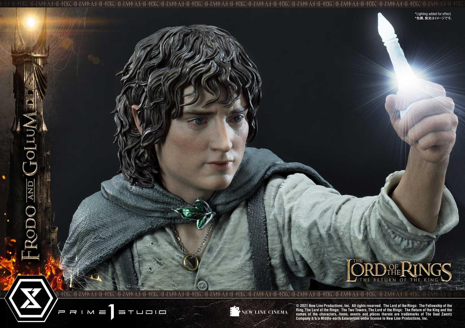 The Lord of the Rings: The Return of the King - Frodo Baggins - Gollum - Premium Masterline (PMLOTR-07S) - 1/4 (Prime 1 Studio) photo 45