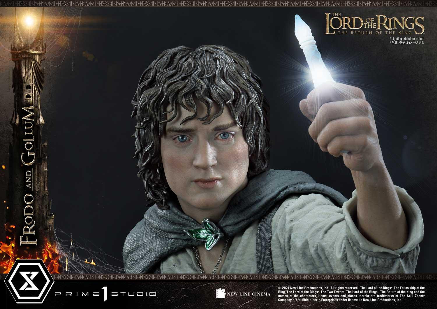 The Lord of the Rings: The Return of the King - Frodo Baggins - Gollum - Premium Masterline (PMLOTR-07S) - 1/4 (Prime 1 Studio) photo 46