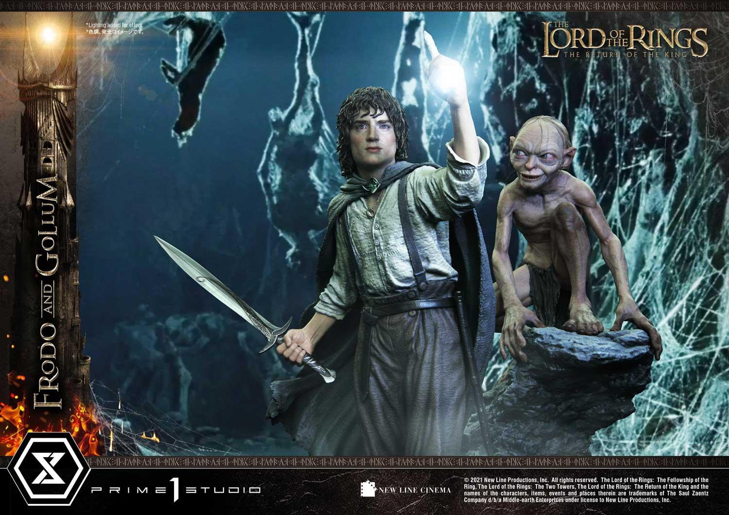 The Lord of the Rings: The Return of the King - Frodo Baggins - Gollum - Premium Masterline (PMLOTR-07S) - 1/4 (Prime 1 Studio) photo 48